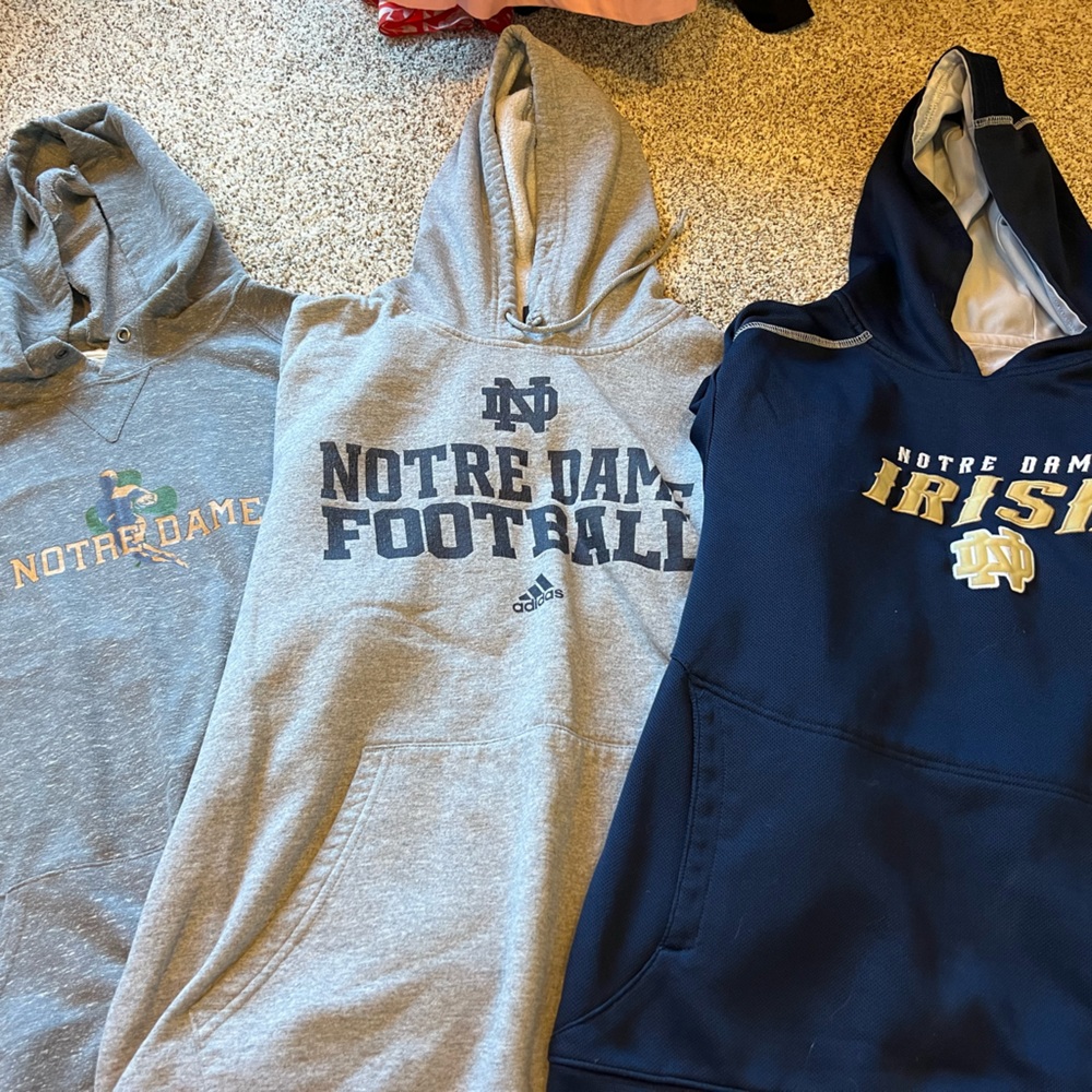 Notre Dame Hooded Sweatshirt lot